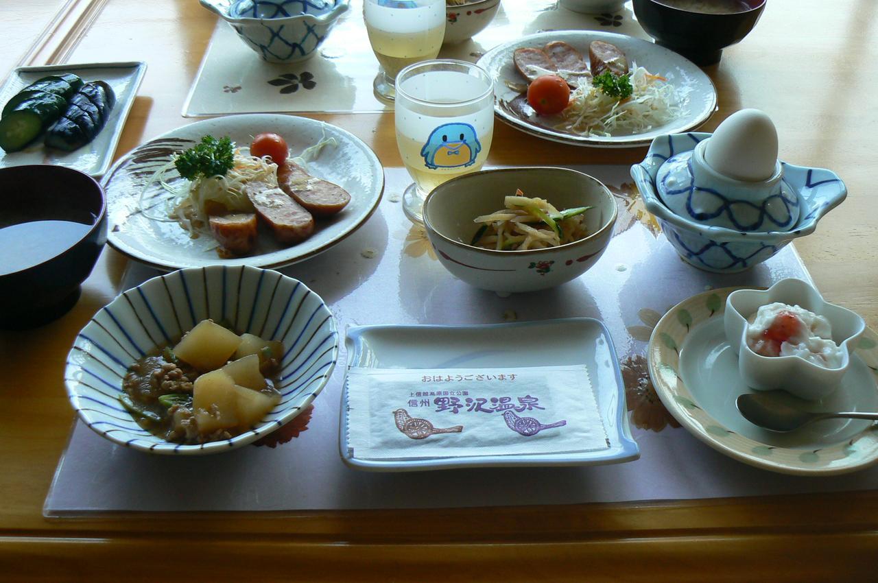 Fureai No Yado Yasuragi Hotel Nozawaonsen Exterior foto