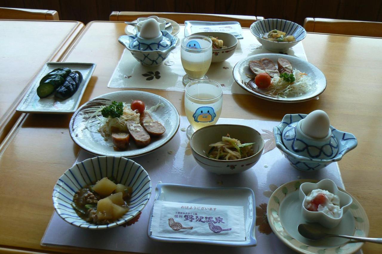 Fureai No Yado Yasuragi Hotel Nozawaonsen Exterior foto